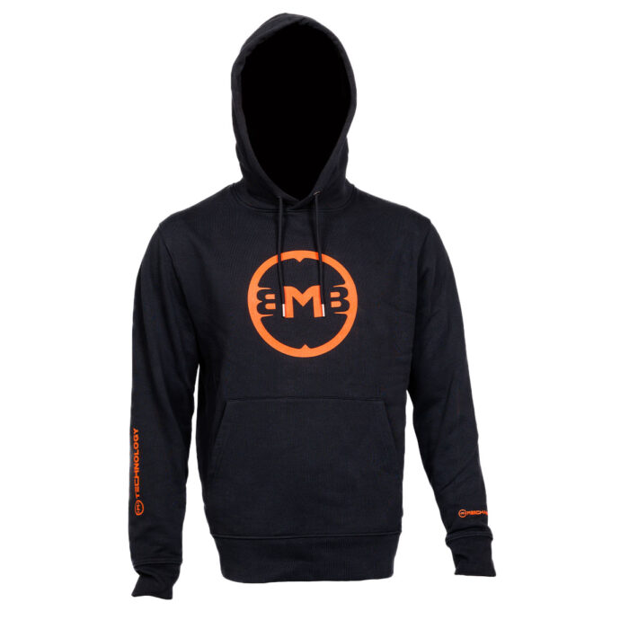 Mb Merchandise - Trui - Hoodie - Zwart - Oranje